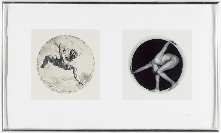 ROBERT MAPPLETHORPE, 2004, lithograph, numbered 96/100, blind stamp Deutsche Guggenheim.