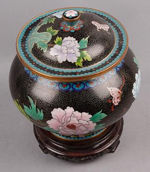 LOCKURNA, cloisonné, Kina, 1900-tal.