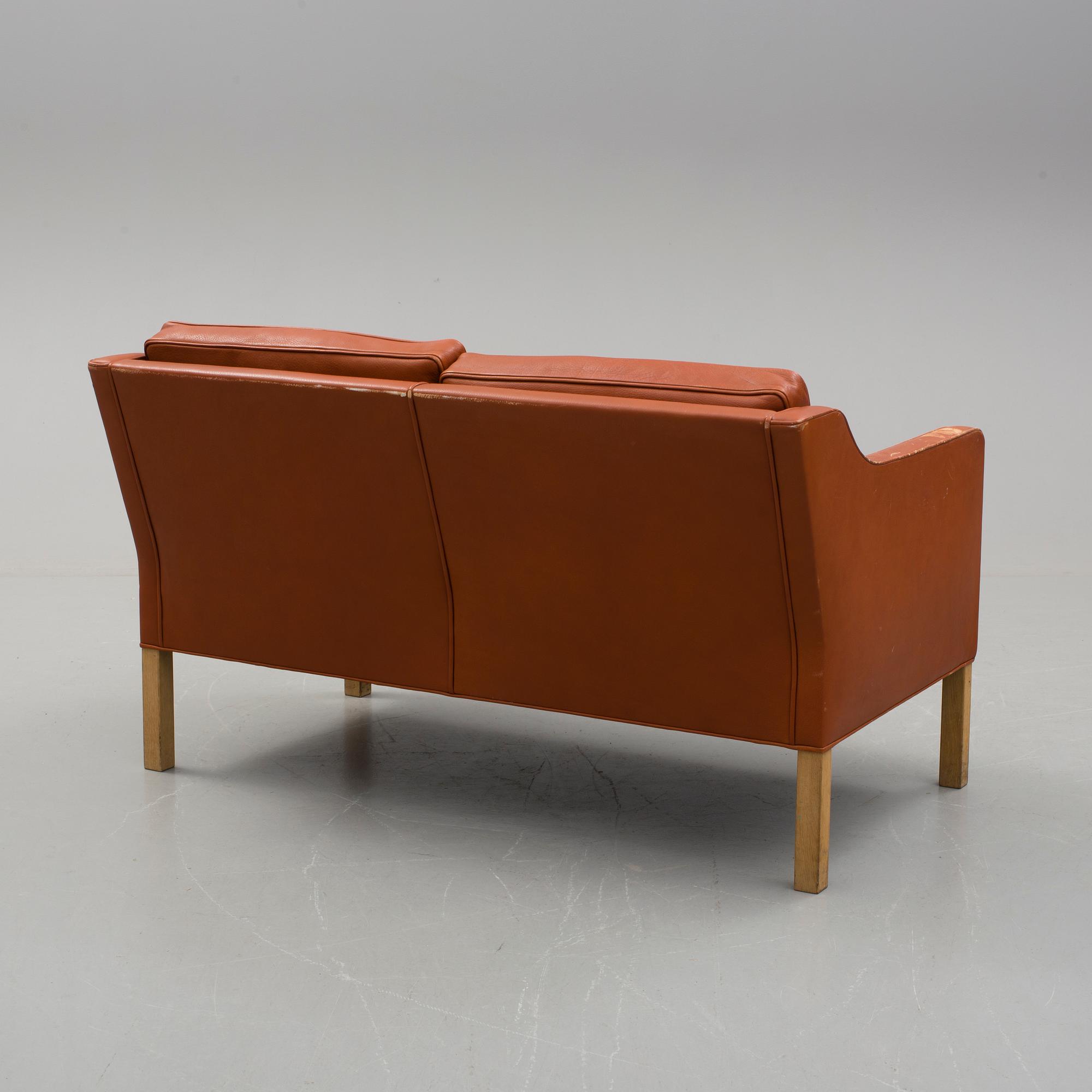 SOFFA, modell 2422-22, Børge Mogensen, Fredericia Stolefabrik, Danmark, 1970-tal.