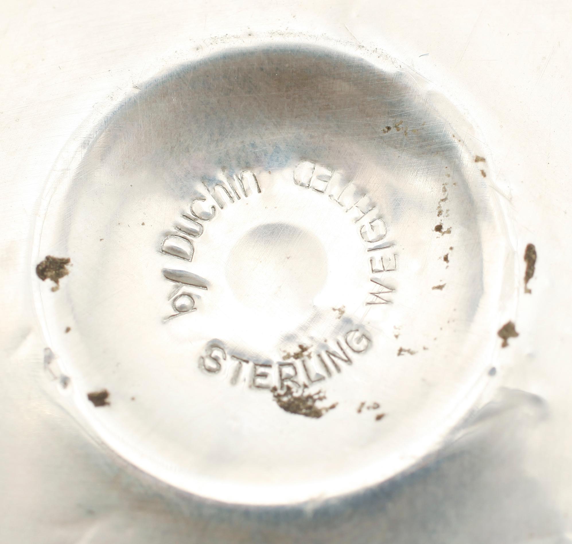 LJUSSTAKAR, 1 par, silver, 1900-talets första hälft.