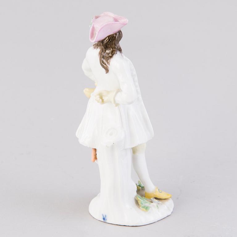 FIGURINE, porcelain, Meissen 18th century. Model by Johann Joachim KÄNDLER 1706-1775.