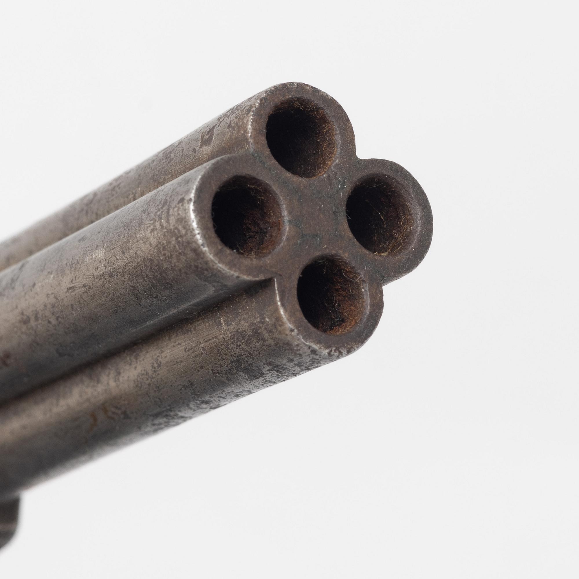 Slaglåsrevolver, Aledalare (?), 1800-talets mitt.