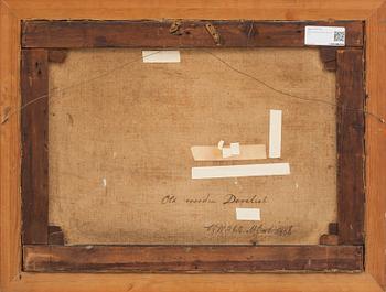 W MITCHELL, olja på duk, England 1800-talets andra hälft.