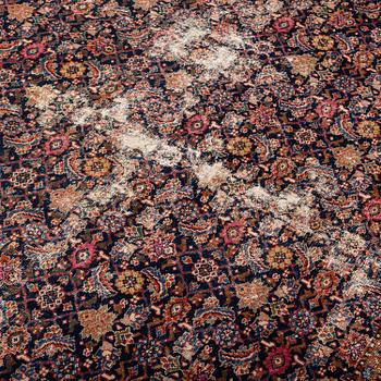 A CARPET, Antique West persian, ca 356,5  x 303,5 cm.