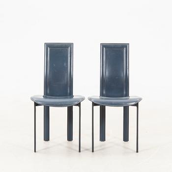 Giorgio Cattelan, chairs, 6 pieces, Italy, 1980s.