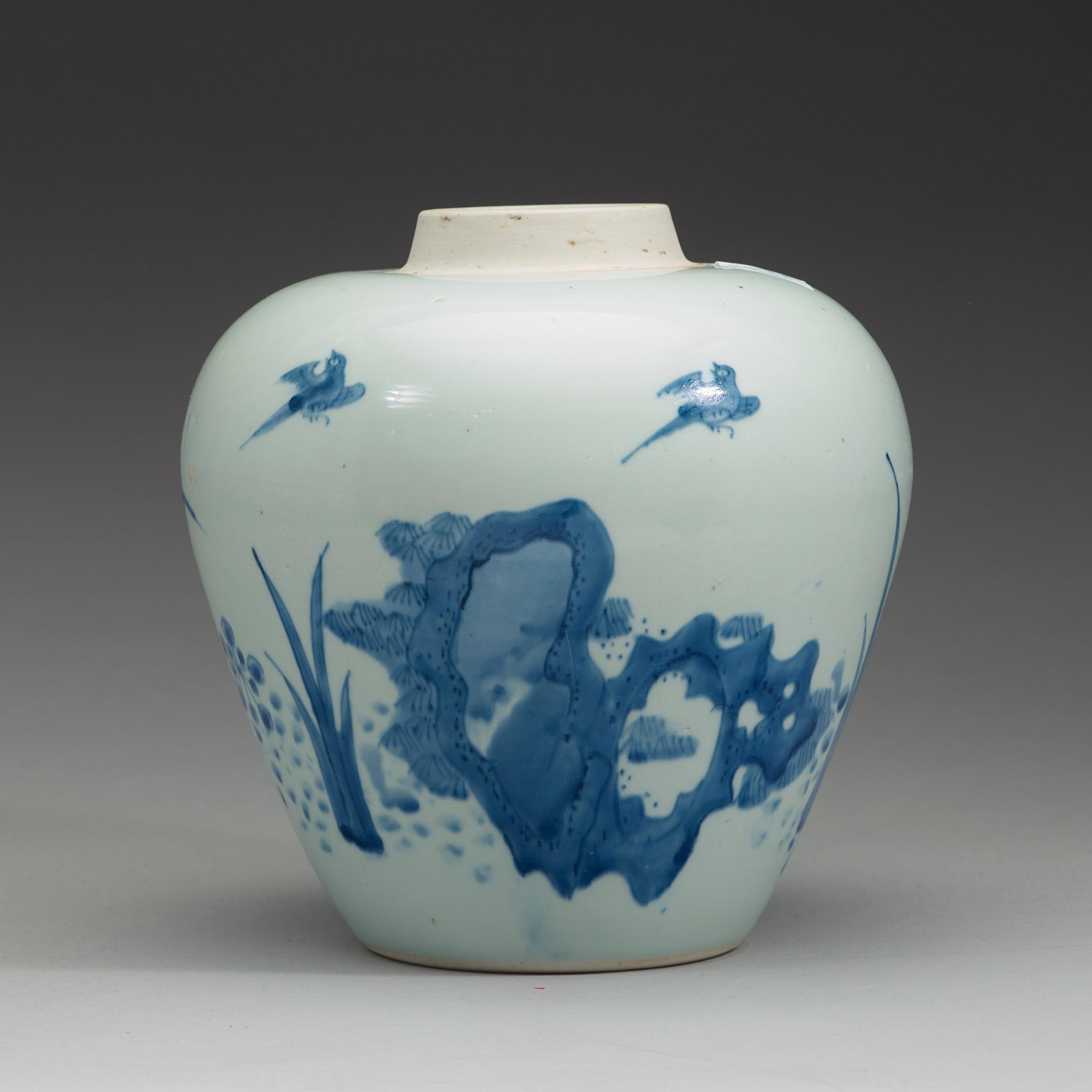 URNA, porslin, Transition, 1600-tal.