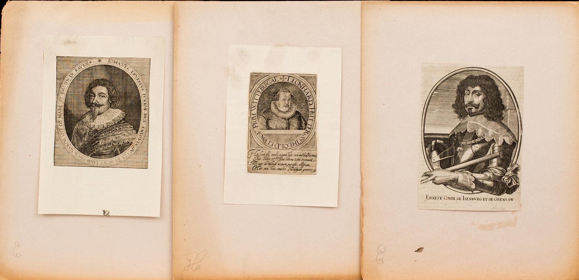 15 1600-1800 copper plates.
