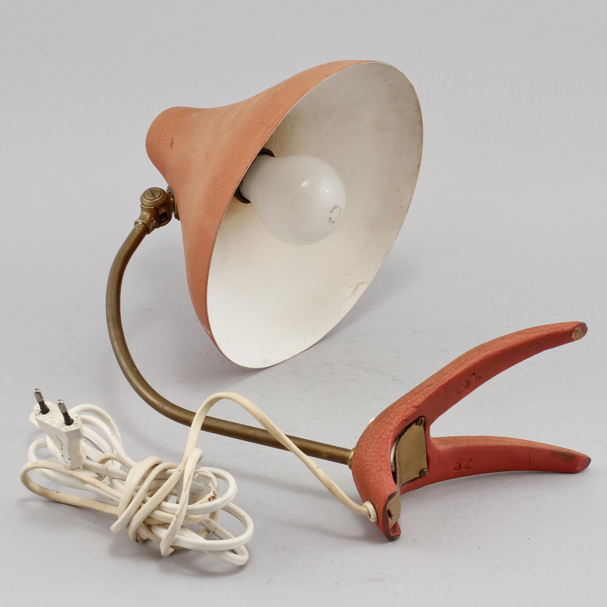 BORDSLAMPA, EWÅ, Värnamo, 1900-talets mitt.