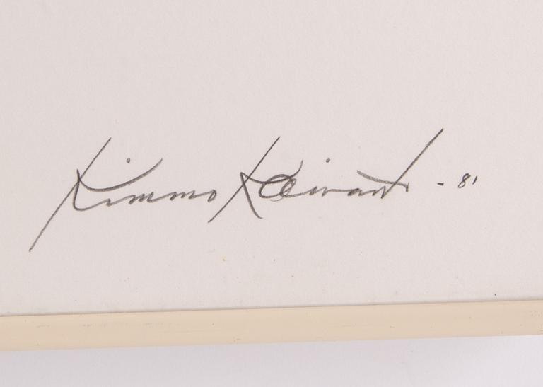 Kimmo Kaivanto,  silkscreen in colours, diptych, signed 50/50.