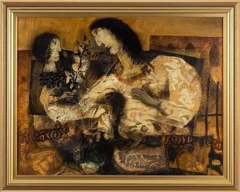 James Coignard, oil on paper/canvas, signed.