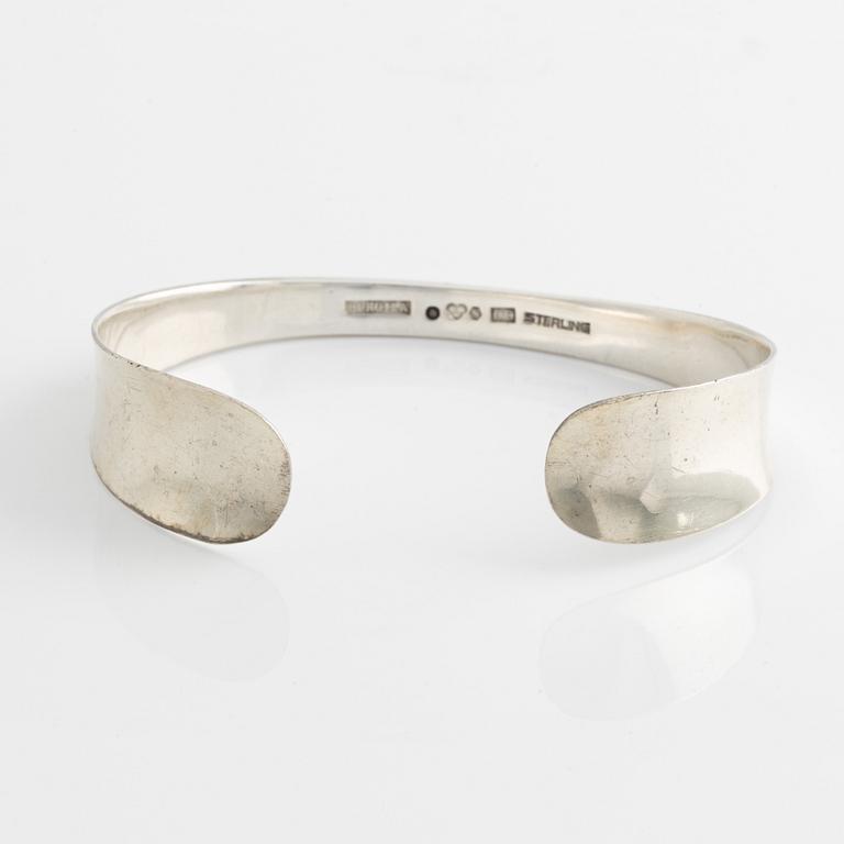 A Borgila silver bracelet.