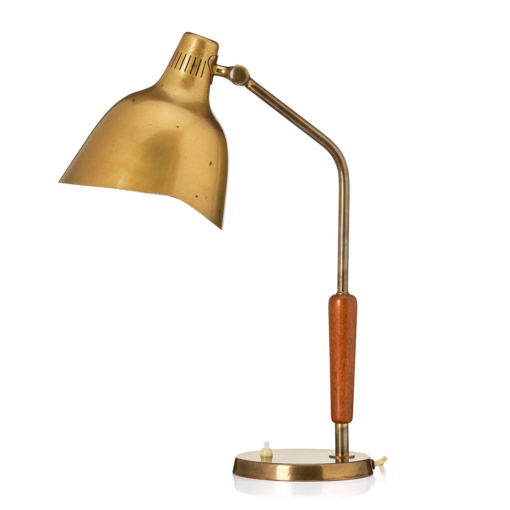 Bröderna Malmströms Metallvarufabrik, a table lamp model "2790", Malmö, 1950s.
