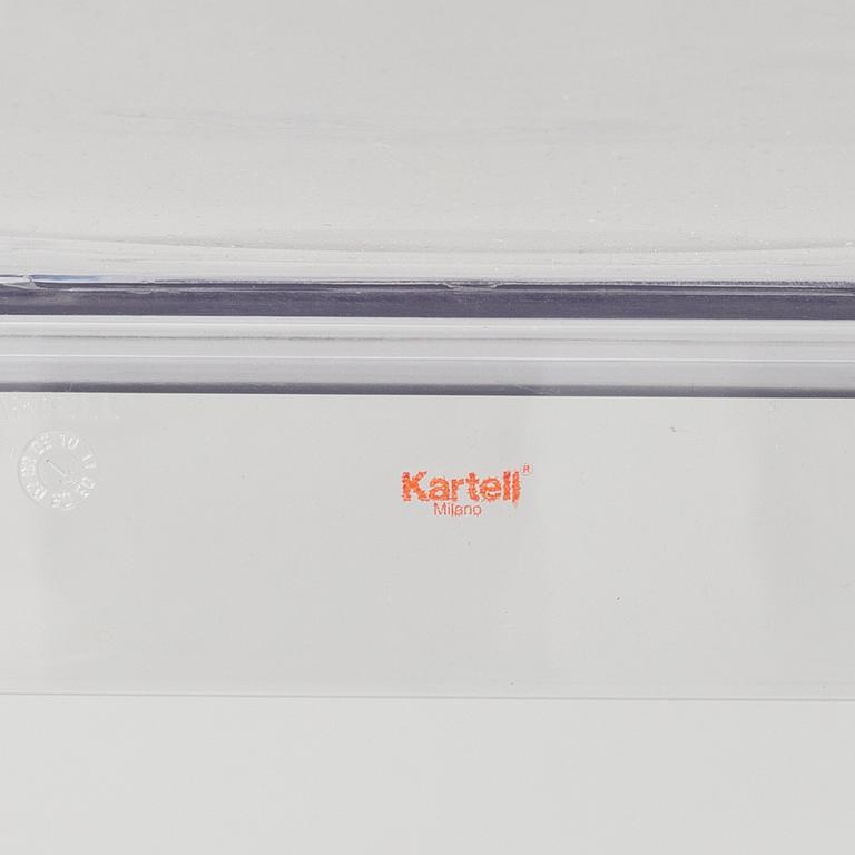 Philippe Starck, 6 st, "La Marie" Kartell, Italien, Modellen formgiven 1998.