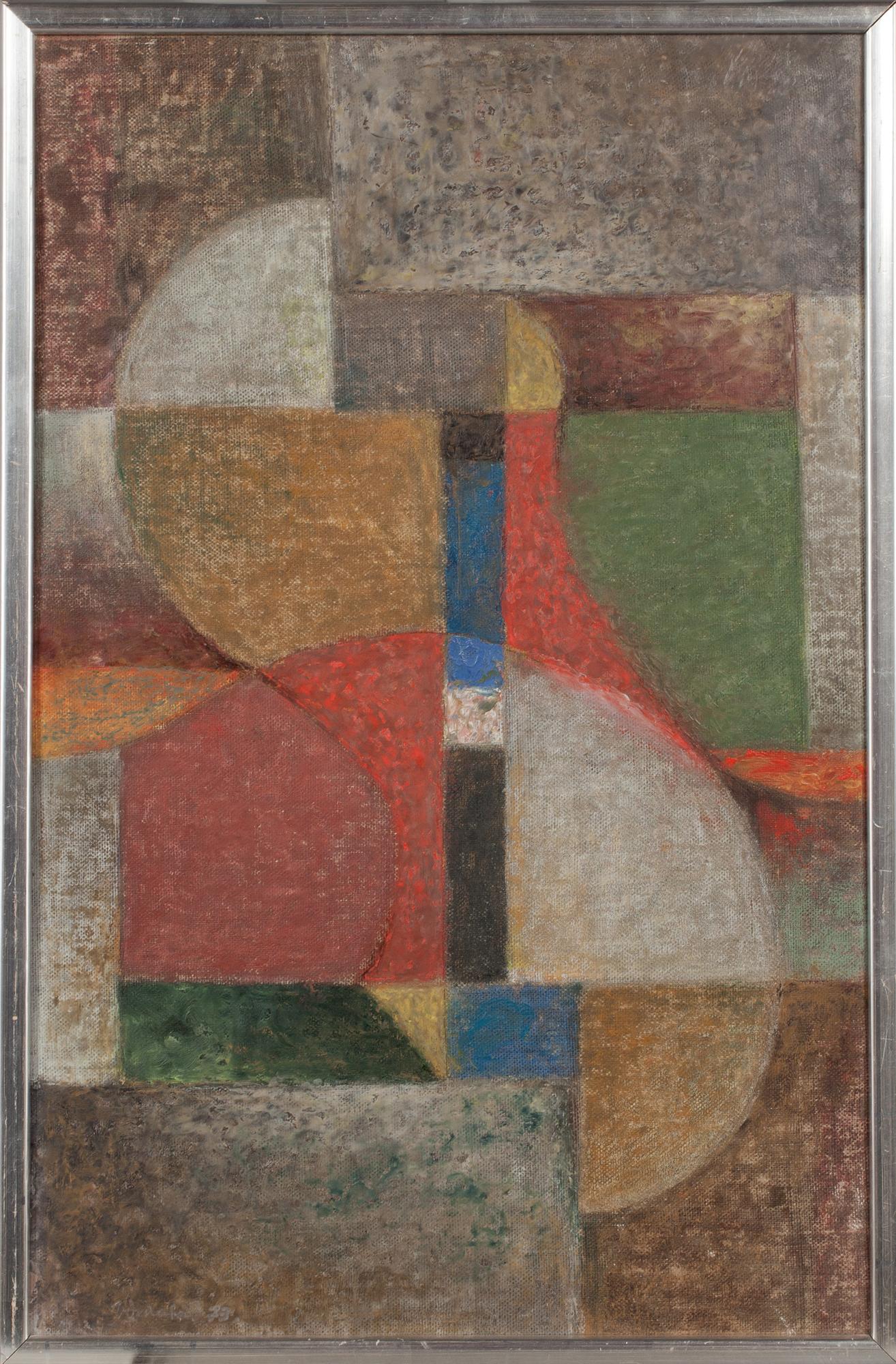 JOSEF VOHRABAL, olja på duk, signerad och datera -73.