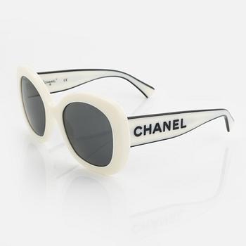 Chanel, sunglasses.