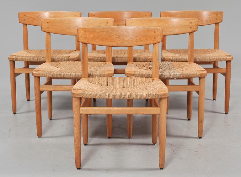 MATGRUPP, 7 delar, "Öresund", Börge Mogensen för Karl Andersson & Söner, 1900-talets andra hälft.