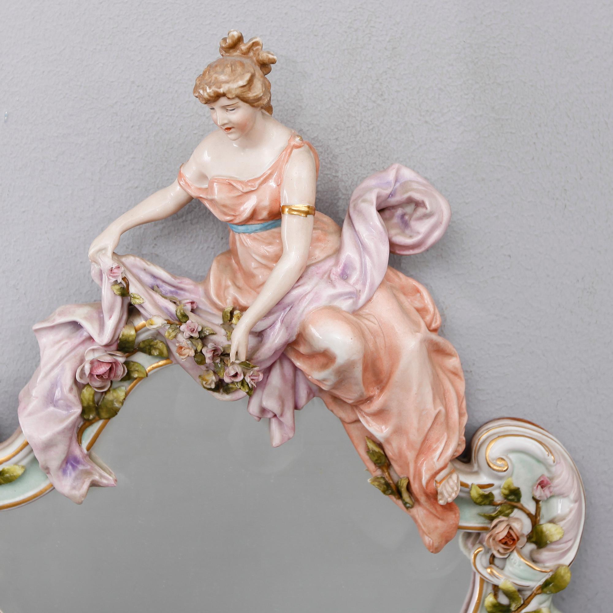 SPEGEL, porslin, Tyskland, 1900-talets första hälft.