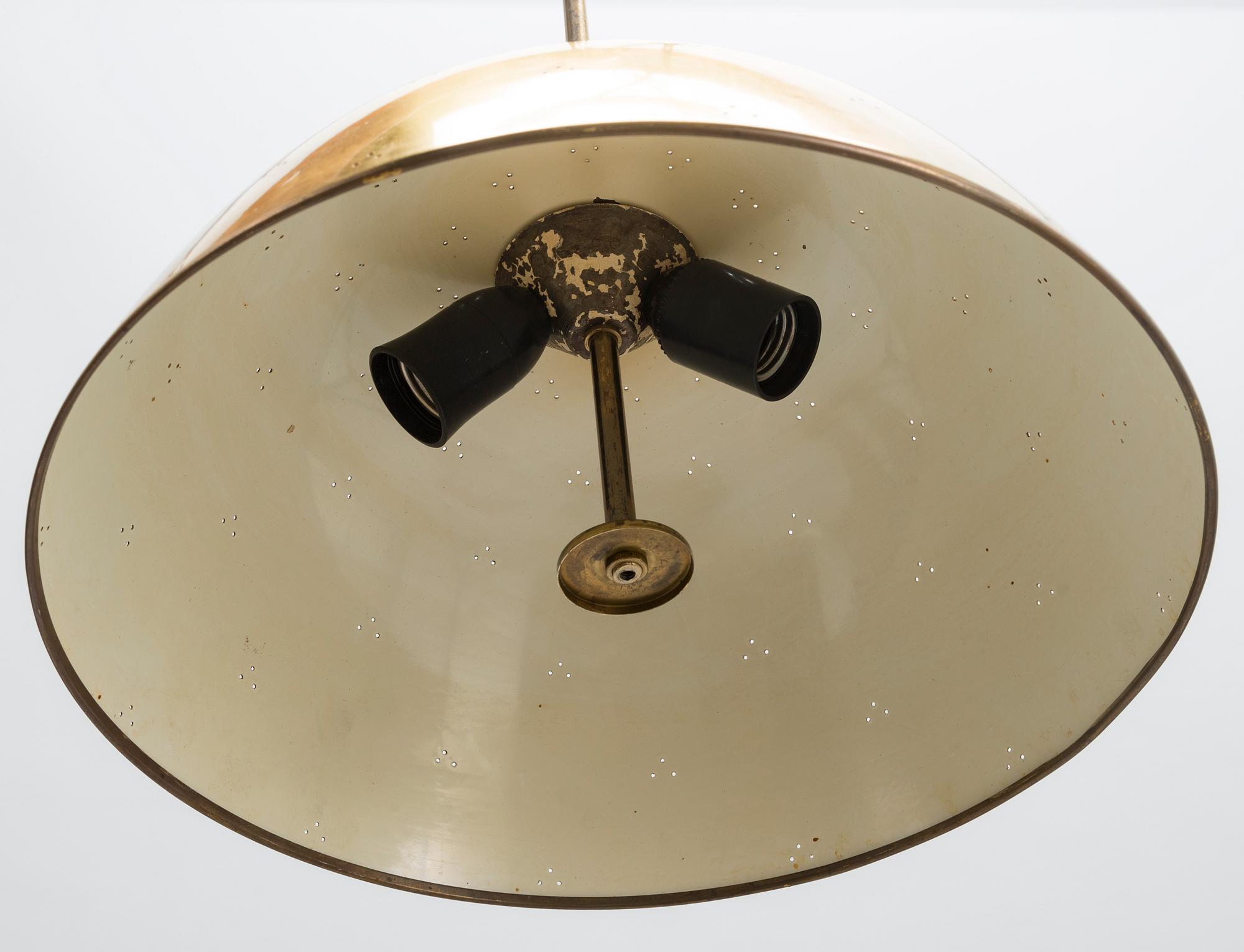 PAAVO TYNELL, TAKLAMPA, modell 1953, Idman, 1900-talets mitt.