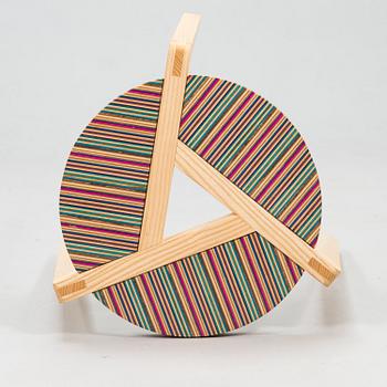 ALEKSI PUUSTINEN, Stool, signed and numbered.