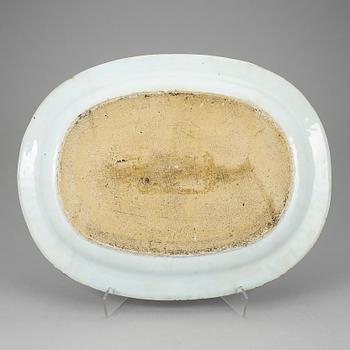 STEKFAT, kompaniporslin, Kina 1700-tal.
