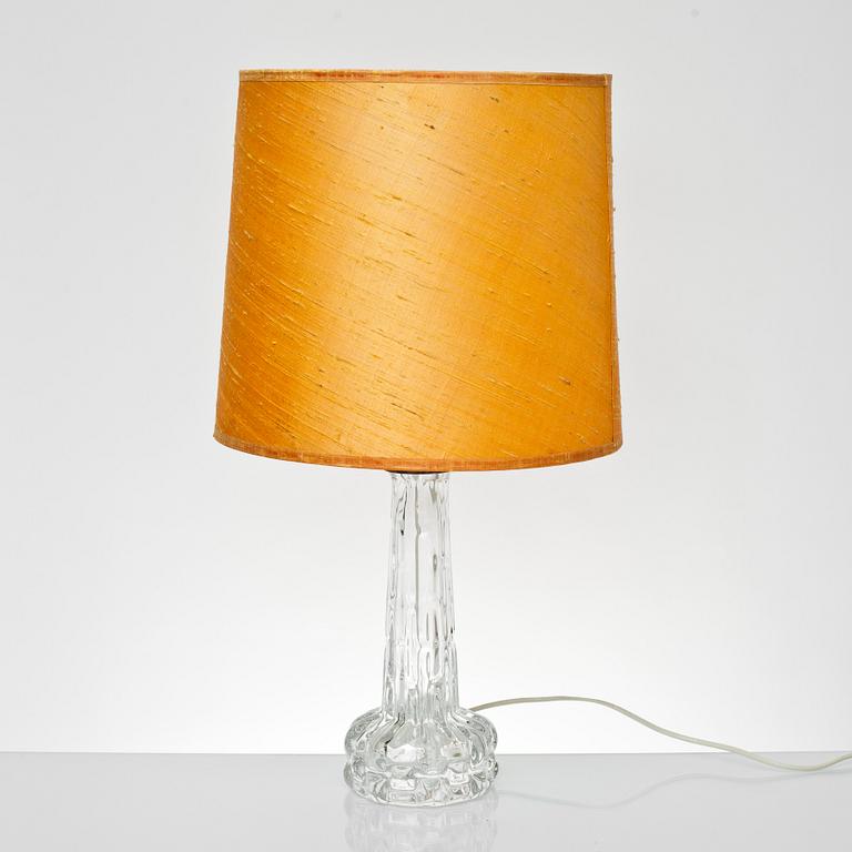 BORDSLAMPA, Carl Fagerlund, Orrefors. 1900-talets mitt.