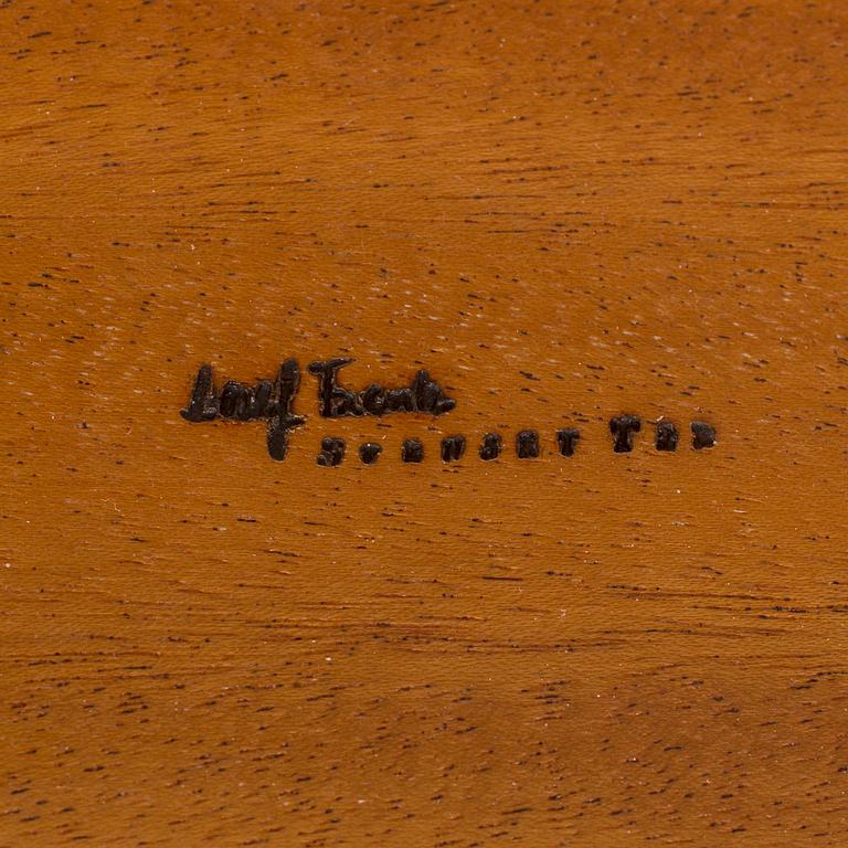 Josef Frank, a burrwood top coffee table for Svenskt Tenn, Stockholm post 1985.