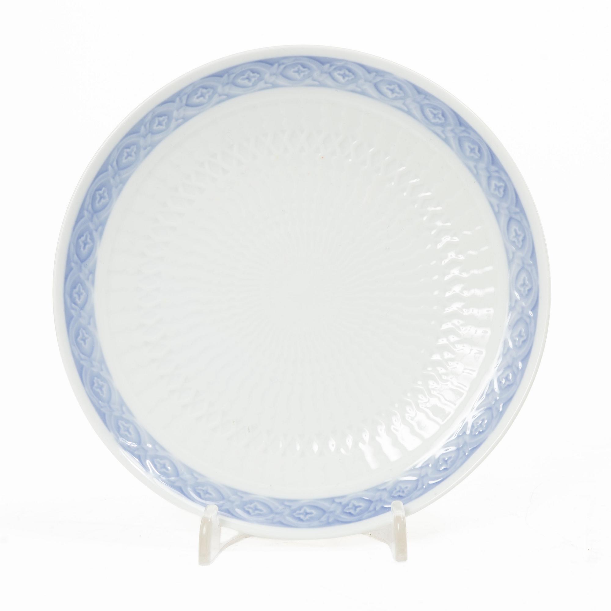 Royal Copenhagen, A 26 peice coffee set "Blue Vifte", Denmark.