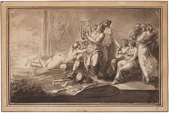 Johan Tobias Sergel, "Achilles" (”Achilles i Lykomedes hof”).