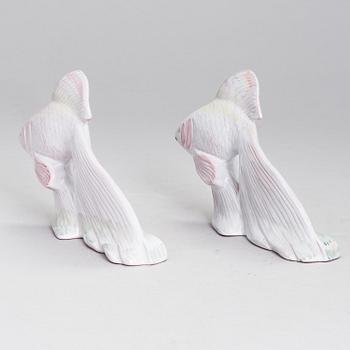 A pair of figurines by Michael Schilkin for Arabia.
