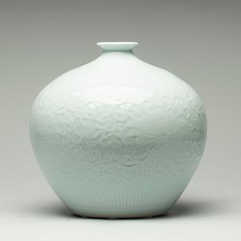 URNA, porslin, Kina, 1900/2000-tal.