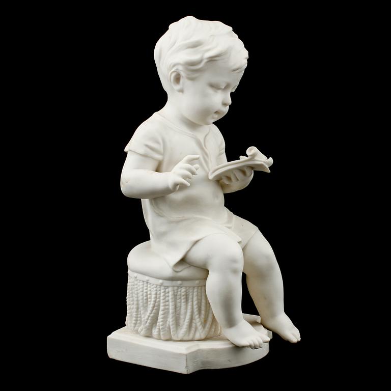 FIGURIN, parian, Gustafsberg, 1913.