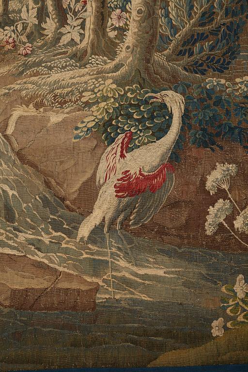 Vävd tapet, "Verdure", gobelängteknik, ca 236,5-238,5 x 290-294,5 cm, Manufacture Royale d'Aubusson,