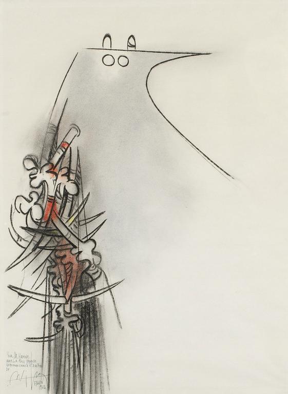 Wifredo Lam, Composition.