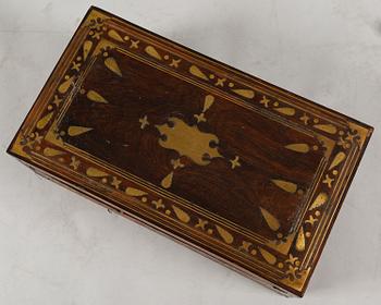 SKRIVSCHATULL, England, 1800-tal.
