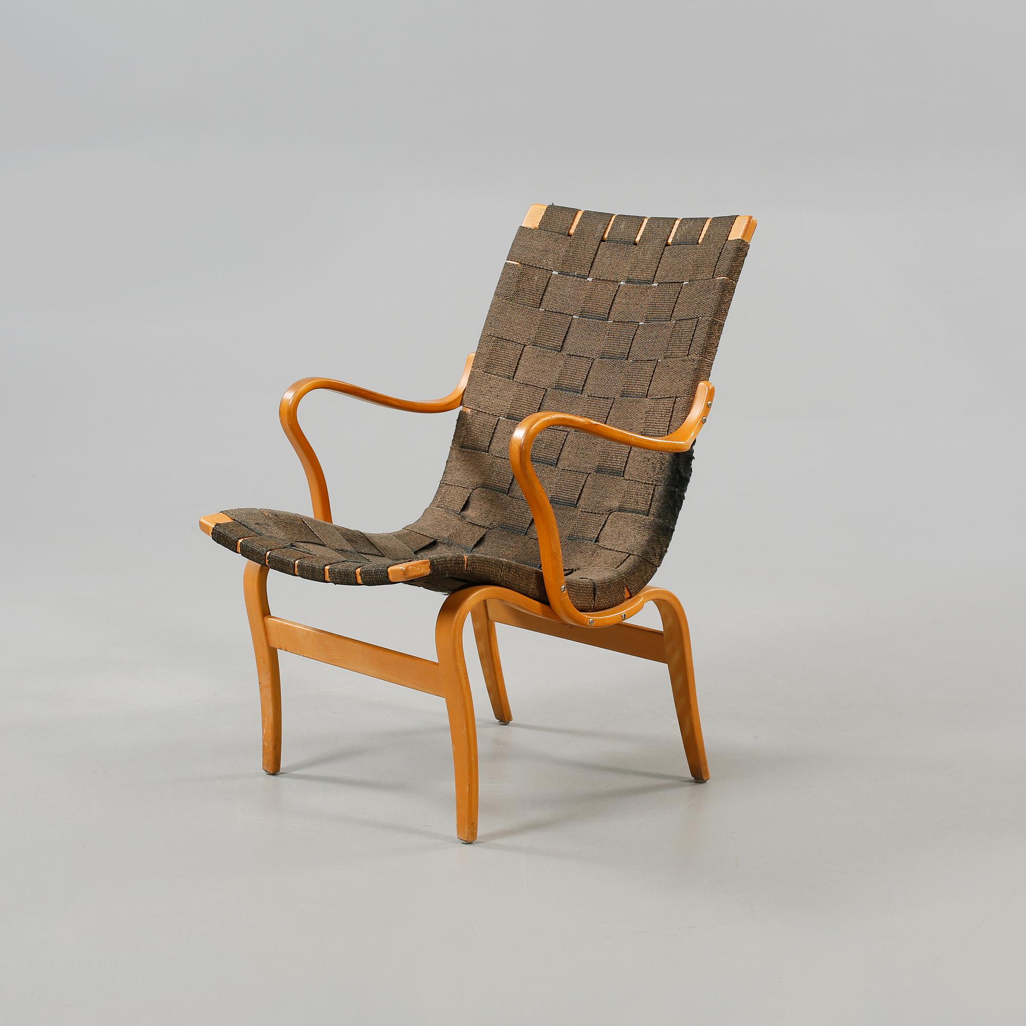 KARMSTOL, "Eva", Bruno Mathsson, Firma Karl Mathsson, 1971.