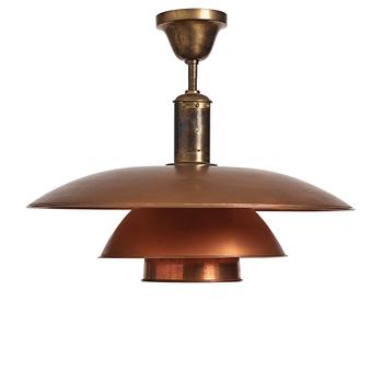 389. Poul Henningsen, taklampa "PH-4 ½/4", Louis Poulsen, Danmark ca 1933.