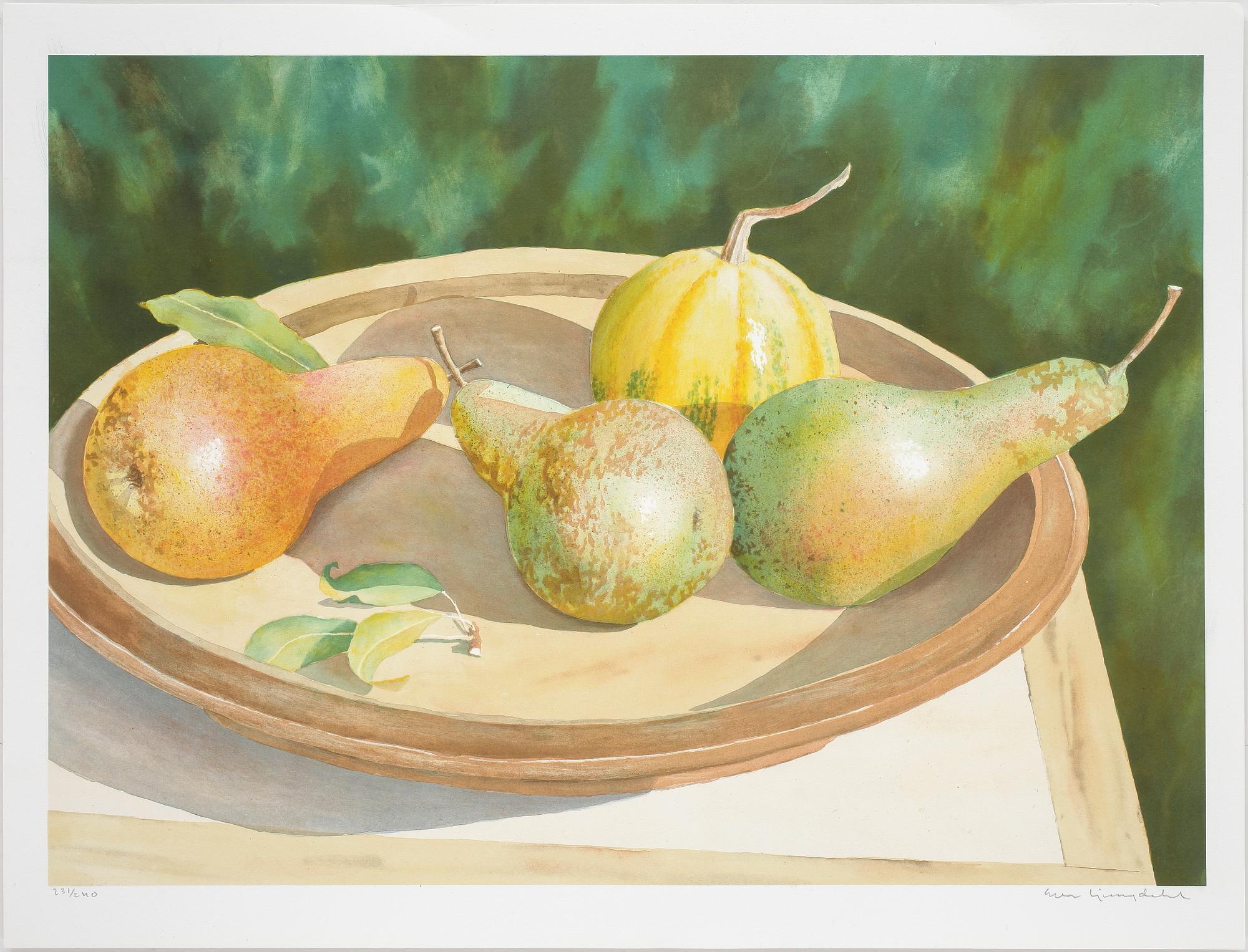 EVA LJUNGDAHL, 2 st färglitografier, signerade och numrerade 203/240 samt 231/240.