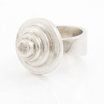 Sven-Erik Högberg, ring, sterling silver, Gothenburg 1992.