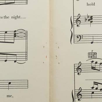 Beach Boys, "Here Comes The Night", signed sheet music, Almo Publications, USA.