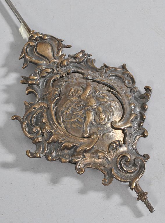 VÄGGPENDYL, Lenzkirch, nyrenässans, 1800-talets andra hälft.