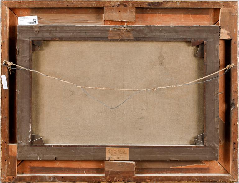 OKÄND KONSTNÄR, olja på duk, 1800-talets andra hälft.