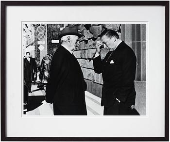 Ragnhild Haarstad, 'Marc Wallenberg och far Marcus Wallenberg 1971'.