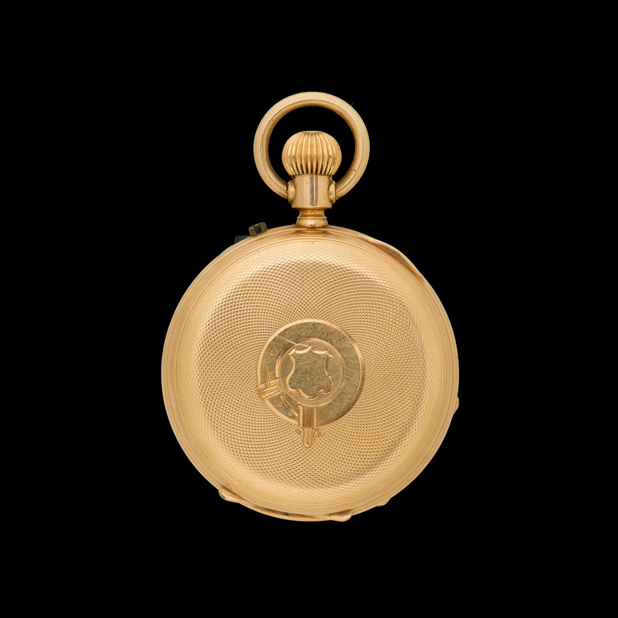 FICKUR, boett i 18K guld. 1900-talets första hälft.