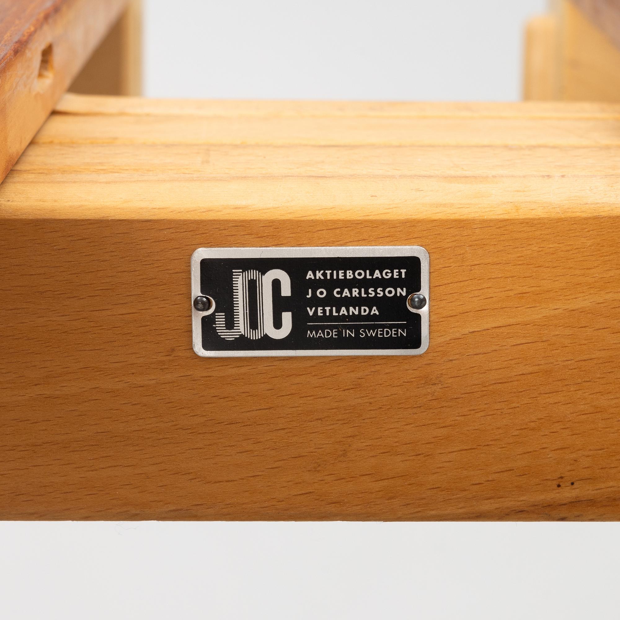 Karl Erik Ekselius, a dining table, JOC Möbler, Vetlanda, 1960's.
