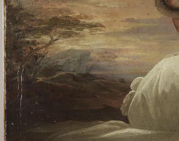 JOSHUA REYNOLDS, Hans efterföljd, olja på duk, ej signerad.