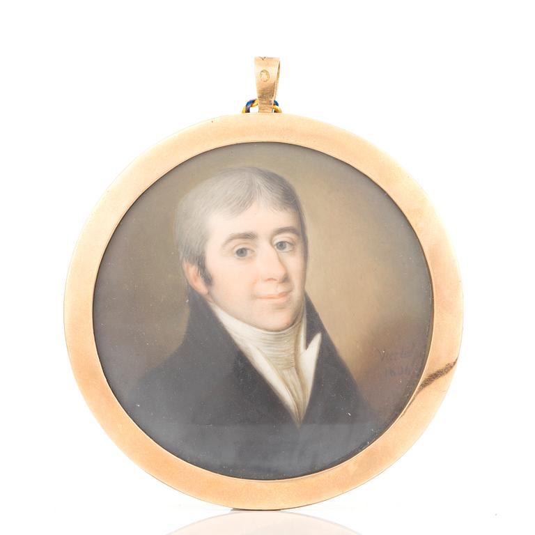 CARL VIERTEL, Miniatyr, signerad och daterad 1806.