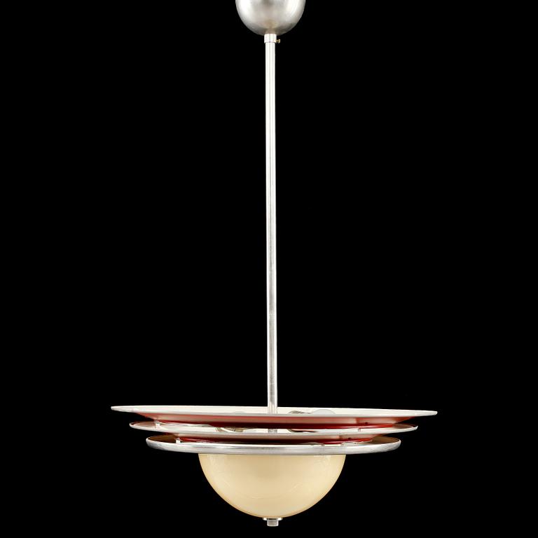 TAKLAMPA, 1930/40-tal. Höjd 85 cm.