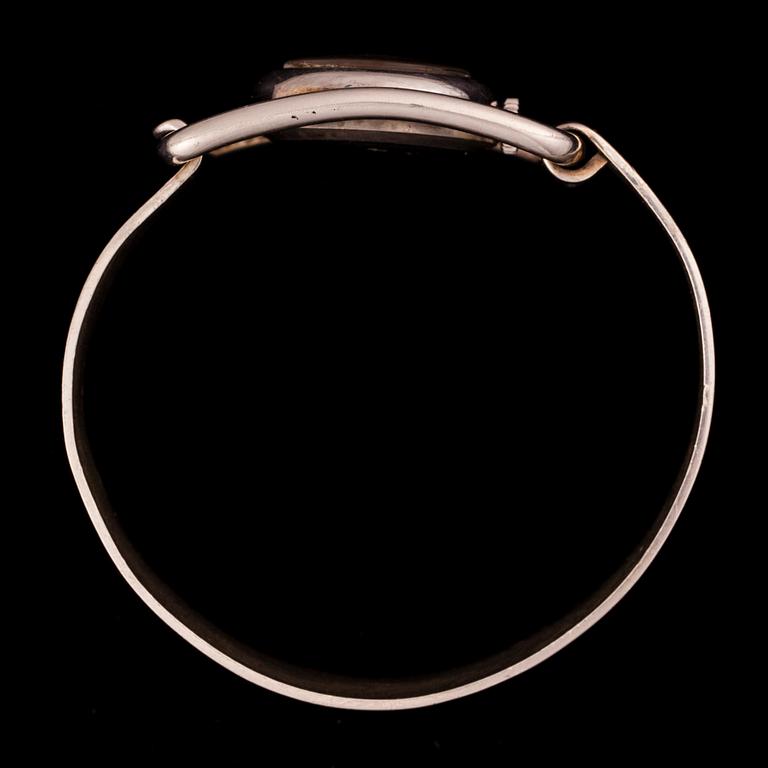 ARMBANDSUR, dam, silver. Longines. Vikt ca 61 g.