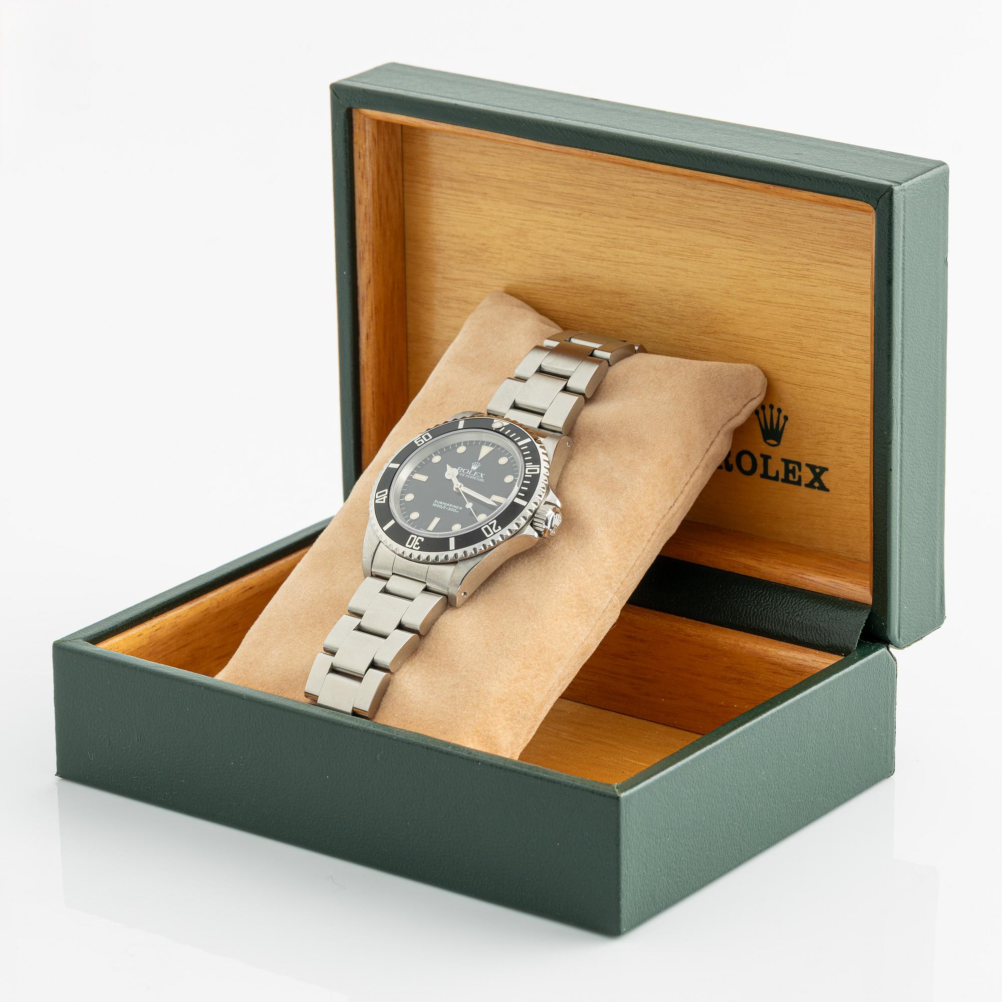 Rolex, Oyster Perpetual, Submariner, armbandsur, 40 mm.