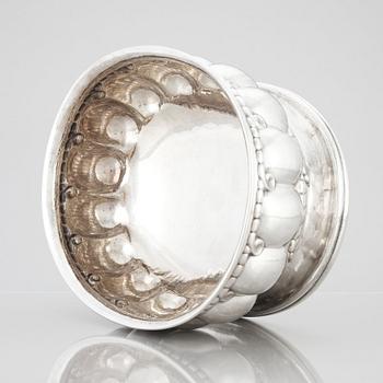 Georg Jensen, an 830/1000 silver jardinière, Copenhagen ca 1915-21.